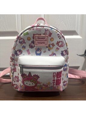 Lounge Sanrio Pink Hello Kitty Mini Backpack